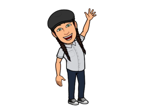 Bitjmoji waving