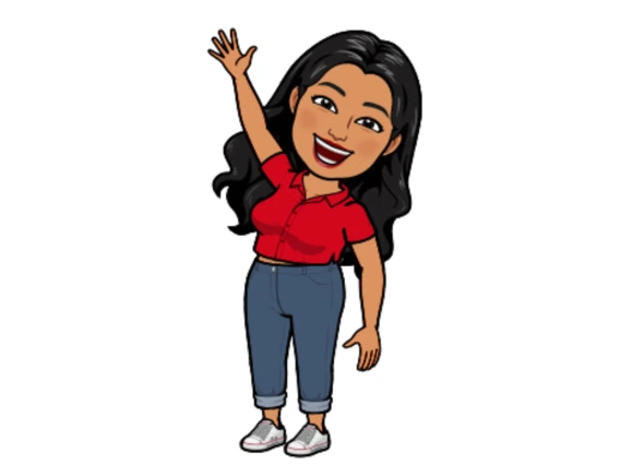 Bitjmoji waving