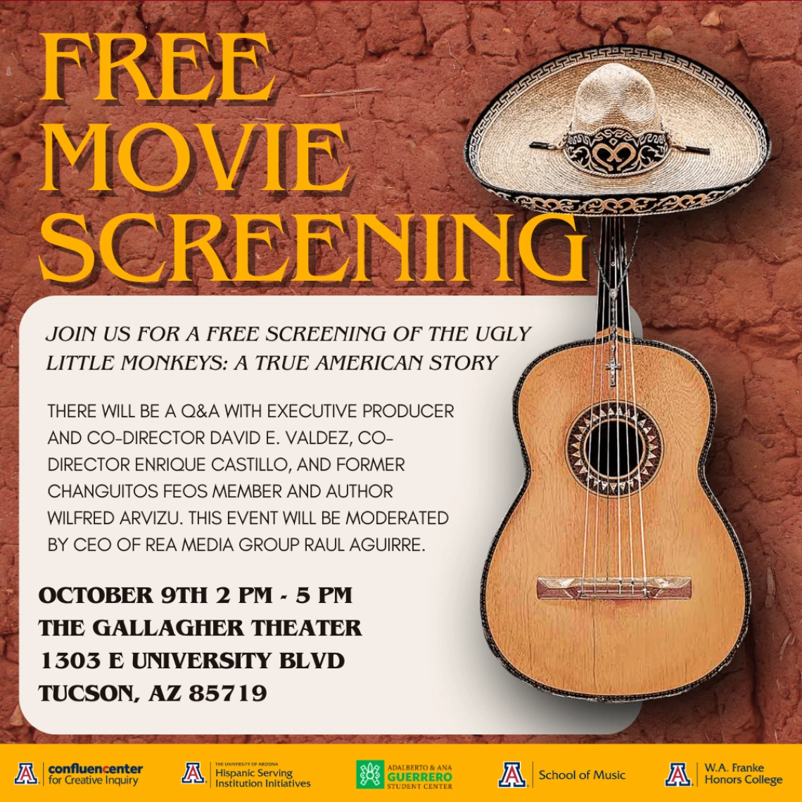 Join us for a free movie screening of The Ugly Little Monkeys: A True American Story