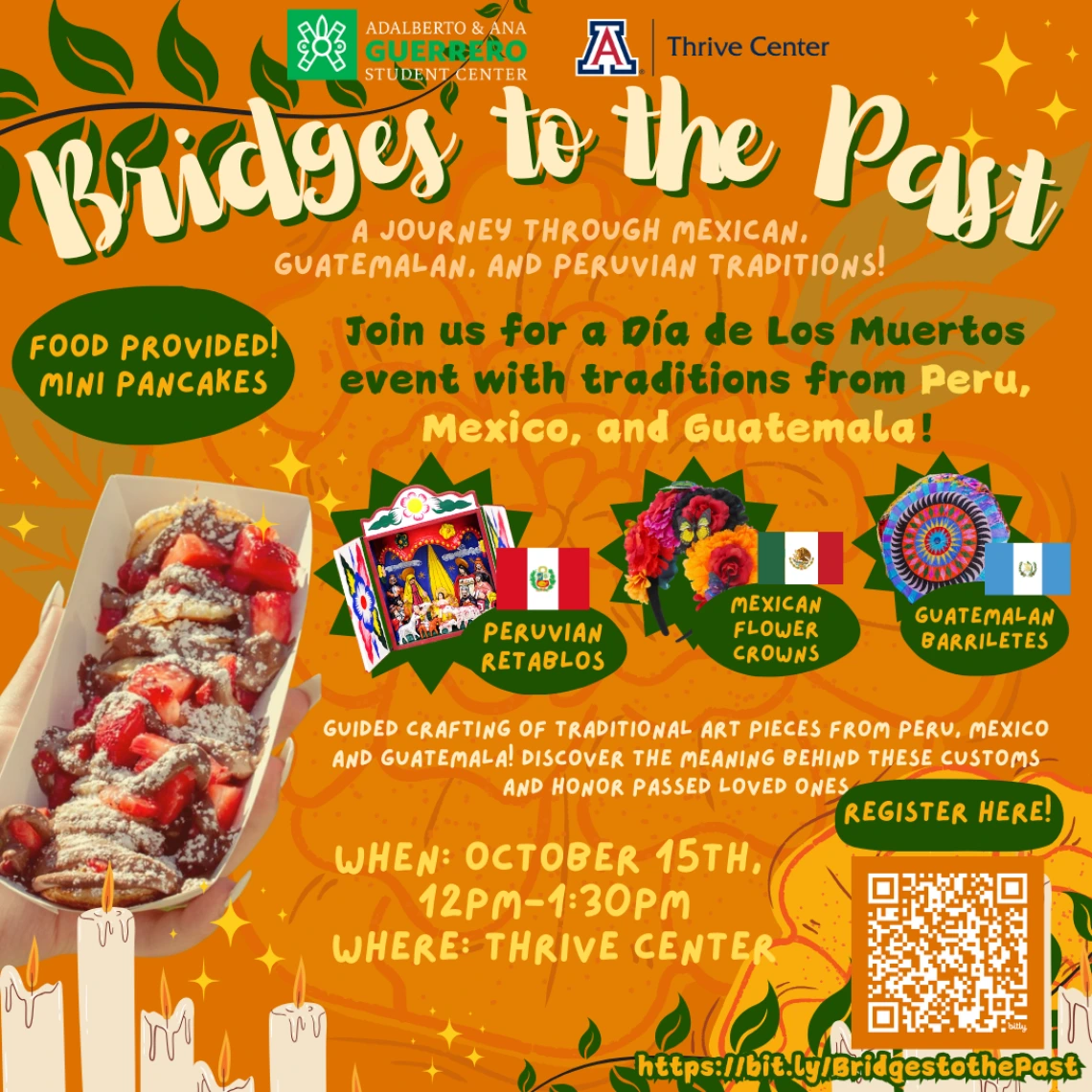 Bridges to the past. A journey through Mexican, Guatemalan, And Peruvian traditions.