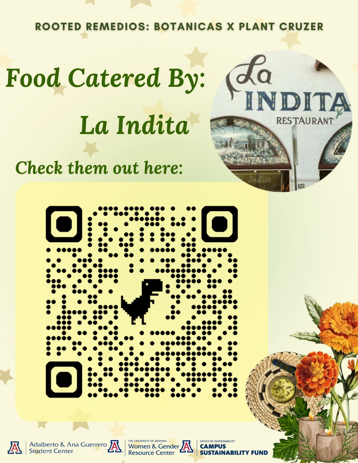 Food Catered by: La Indita