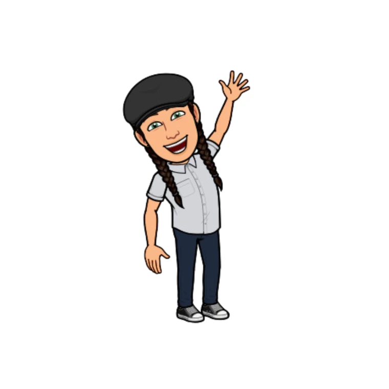 Bitjmoji waving